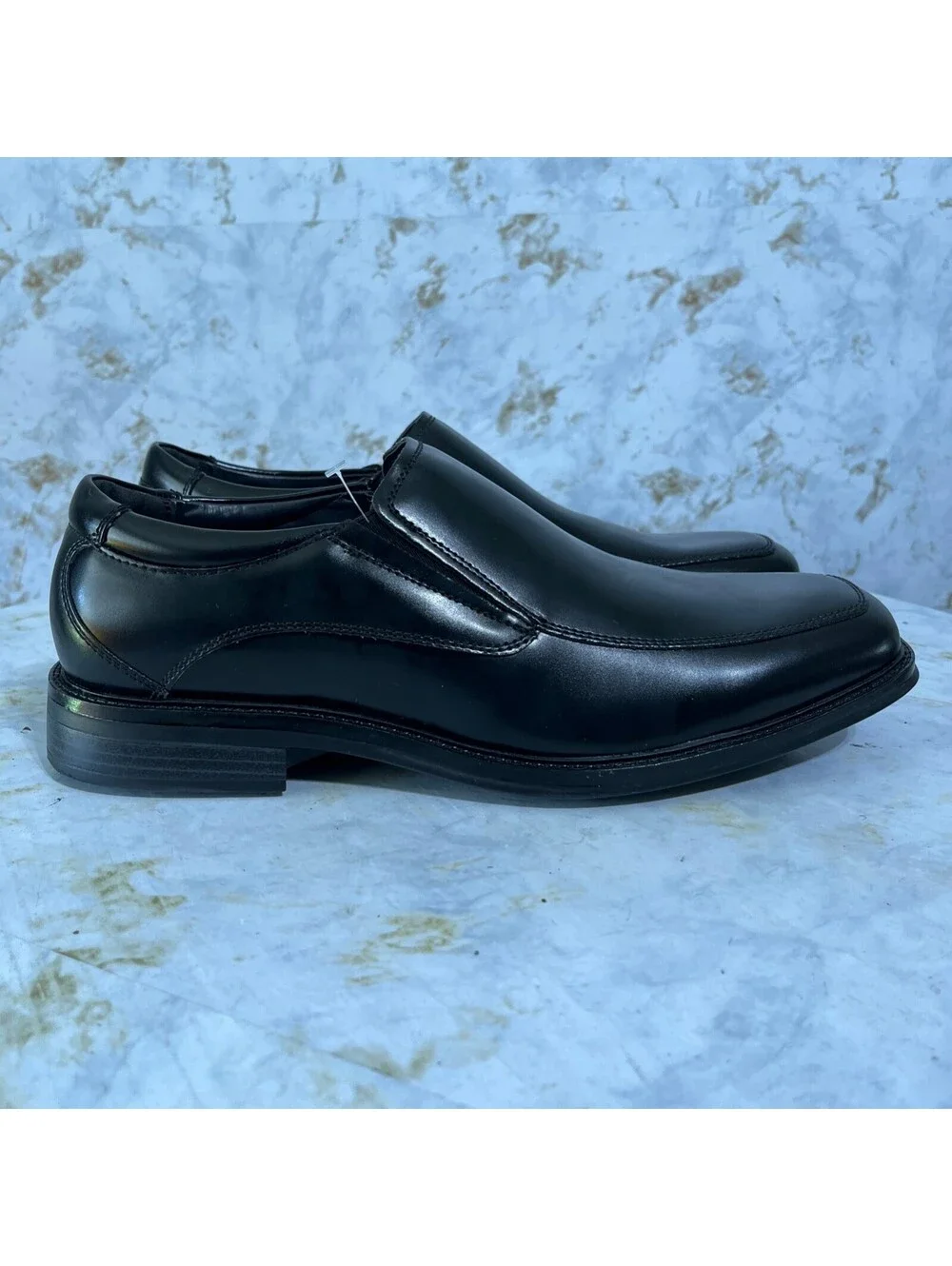 Dockers Lawton Men's Size 10.5M Shoes Black Comfort Work Slip Resistant Loafers